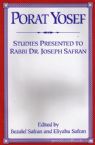 Porat Yosef: Studies Presented to Rabbi Dr. Joseph Safran